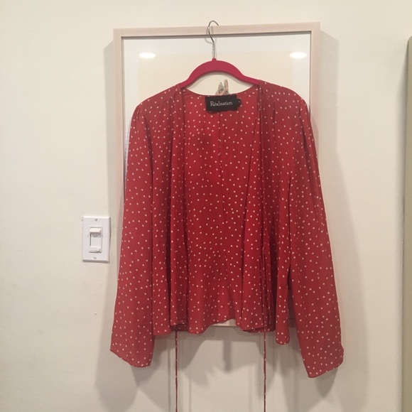 Realisation Par Bianca Red Star Top - Picture 3 of 5